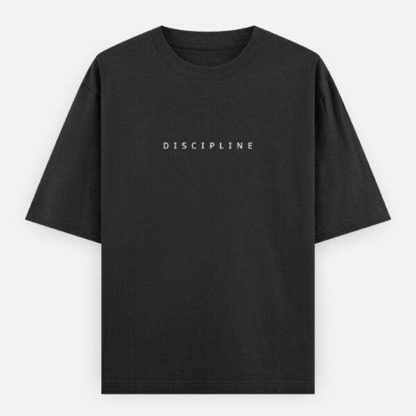 img_1c37b4b81fad30.jpg Discipline | Unisex Oversized Classic T-Shirt